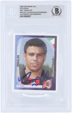 Adesivo Ronaldo Milan Firmato