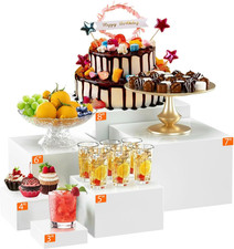 6 Pezzi Alzatina per Dolci