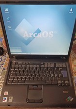 IBM ThinkPad T43 Pentium 1,86GHz 1,5GB RAM 60GB HDD ATI Radeon X300 ArcaOS OS2