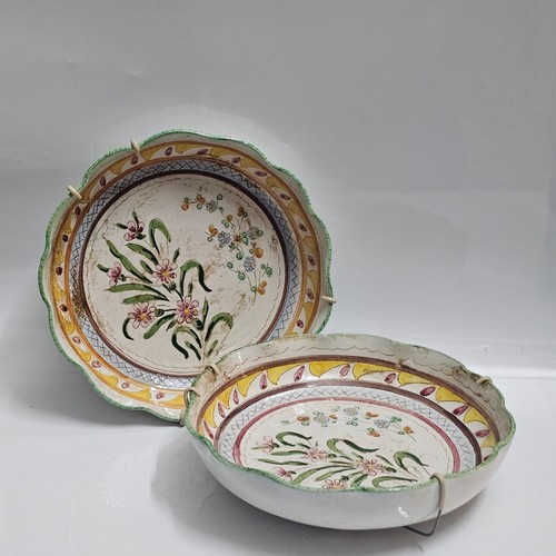 Coppia piatti antichi - antichi, ceramica