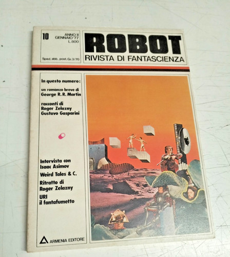 Robot rivista fantascienza - di,