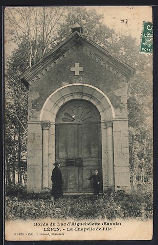 Cpa lépin chapelle de - lépin,,