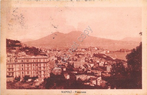 Cartolina postacard napoli - -,