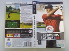PSP SONY PS PORTABLE USED TIGER WOODS PGA TOUR 08 - EA SPORTS