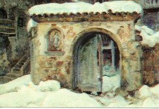 fm 26 FORNI AVOLTRI (Udine) - Marco Davanzo Pittore- Tre cartoline non viaggiate