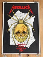 Metallica PUSHEAD 1989 JAPAN