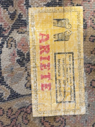 Ariete tappeto lana - ariete,