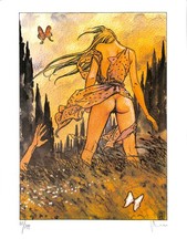 Litografia Milo Manara -