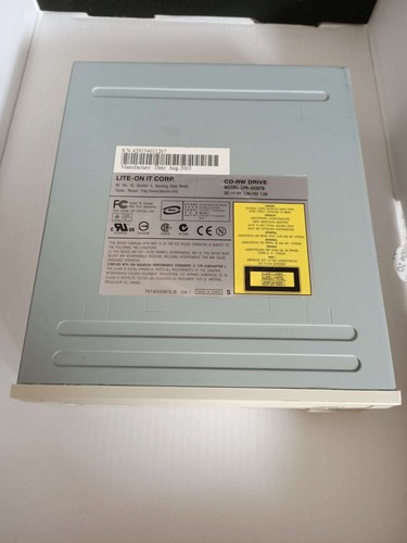 Lite rw drive - lite-on, cd-r/rw