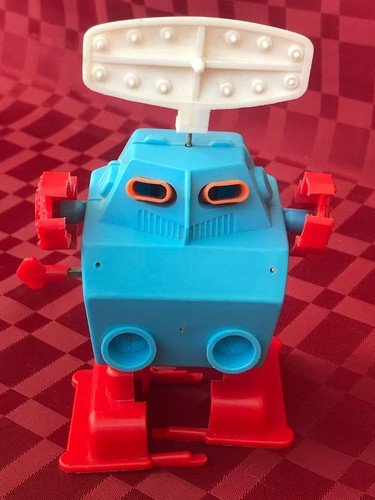 Raro robot spaziale giocattolo