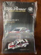 MODELLINO ALFA ROMEO 155 V6 TI 1996 USCITA #3 ALFA ROMEO SPORT COLLECTION 1:43