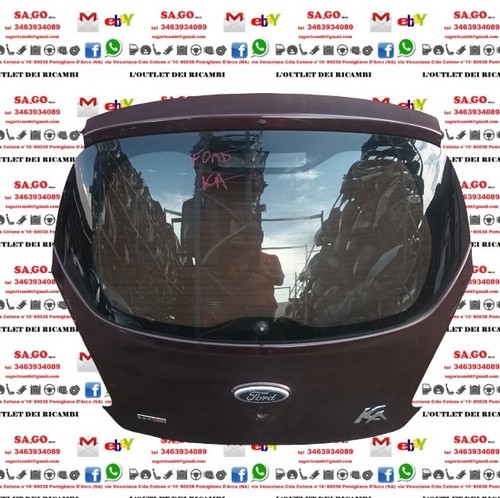 Portellone cofano posteriore - portellone,