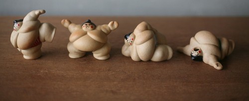 Ceramica giappone grand sumo - ceramica,