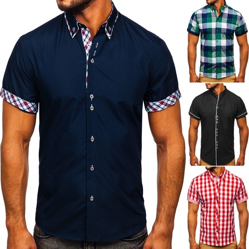 Camicia manica corta casual