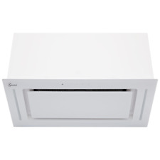 Gurari cappa da soffitto incasso 60 cm 1000 m³/h cappa da soffitto vetro bianco