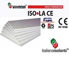 10 PANNELLI POLISTIROLO ISOLAMENTO TERMICO DENSITA' 15 KG MC 100 x 50 x 2 CM