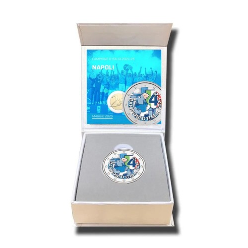Euro napoli campione - 2€,