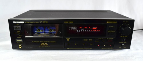 Pioneer 449 deck cassette - pioneer,