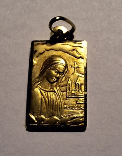 Ciondolo della madonna oro - in,