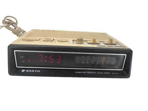 Sanyo 7500 computer readout - sanyo,