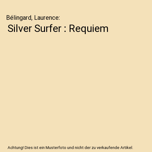 Silver surfer requiem - silver,