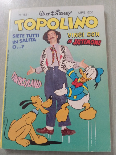 Topolino walt disney 1581 - walt,