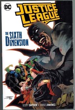 Justice League TP 4 The Sixth Dimension DC Comics 2019 ottime condizioni