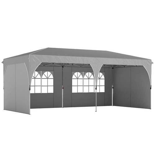 Gazebo pieghevole 3x6 con - gazebo,
