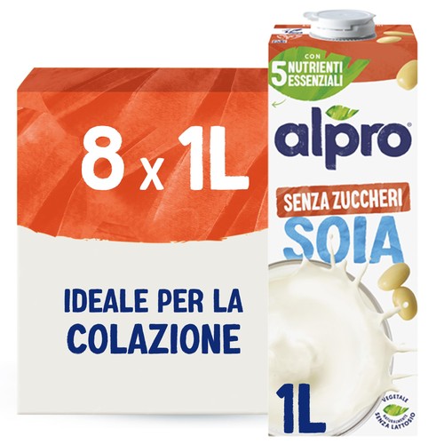 Alpro senza zuccheri bevanda - senza,