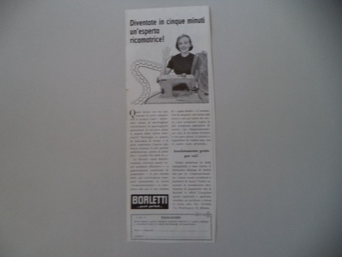 Advertising pubblicità 1957 - pubblicità,