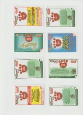 PIZZARDI AMICI CUCCIOLOTTI 2020 STICKERS FIGURINE LOTTO DI N. 12 DIFFERENTI N