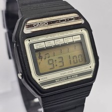 Orologio Uomo Casio Melody Alarm 82H108 Sveglia Vintage