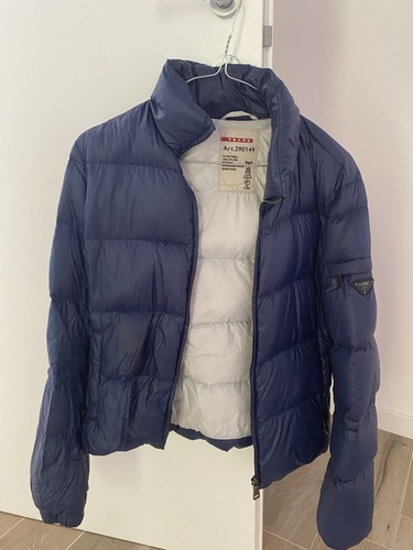 Prada piumino donna blu - donna, 42