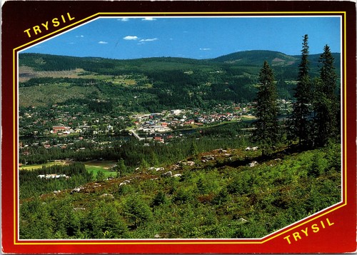 Cartolina trysil norvegia - cartolina,