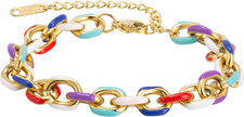 Bracciale Donna Oro in Acciaio