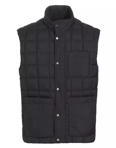 Gilet trapuntato quadrato