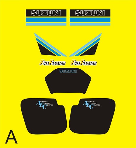 Kit decalcomanie suzuki - decalcomanie,
