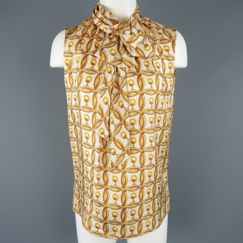Moschino taglia oro crema - moschino, 6
