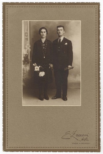Foto ricordo epoca 1903 - foto,