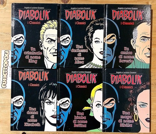 Lotto diabolik classici - i, 6