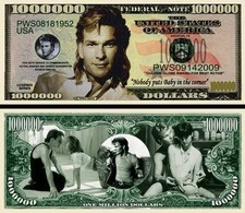 PATRICK SWAYZE - BILLET DE