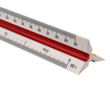 Righello Triangolare, 30Cm