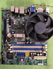 SCHEDA MADRE SOCKET 775 ACER G43D01G1 1.0 6KS3H PROCESSORE INTEL E5800 3,2 GHZ