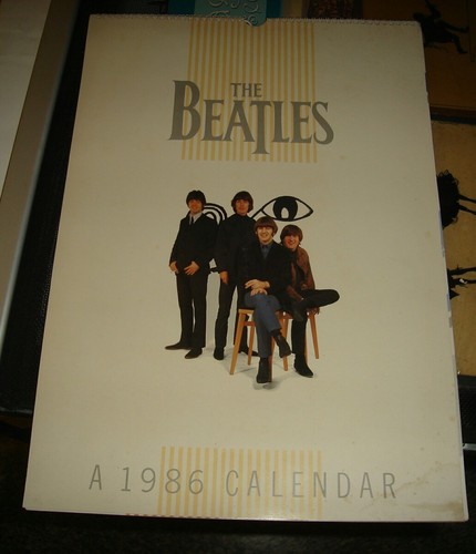 The beatles calendar - beatles,