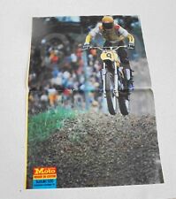 advertising Pubblicità brochure-POSTER ROGER DE COSTER-SUZUKI  MOTOCROSS EPOCA