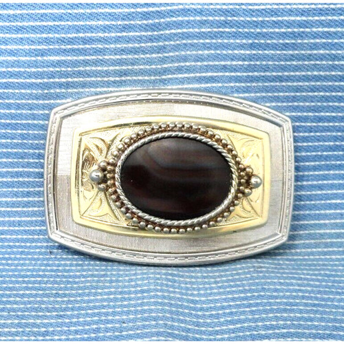 Fibbia cintura western scroll - western,