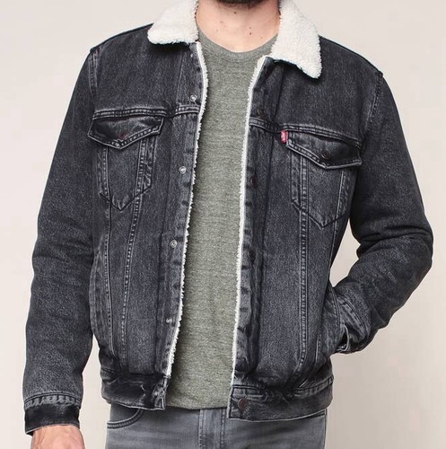 Levis sherpa denim jacket - levis,