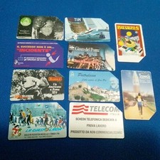 10 CARTE TELEFONICHE _ SCHEDE TELECOM