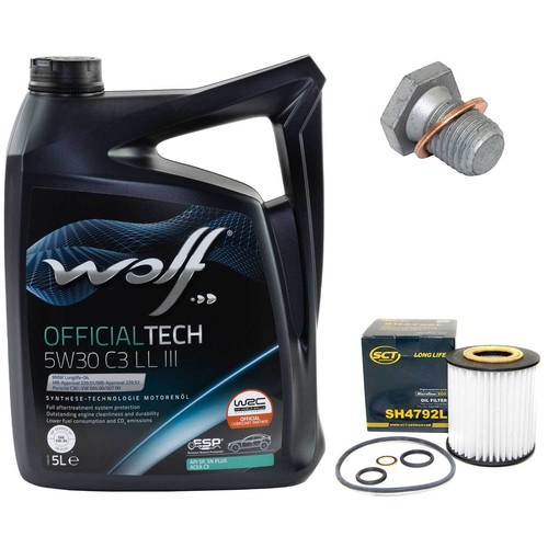 Olio motore set 5w30 - 5, +