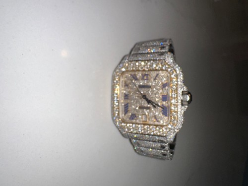 Cartier santos pink white - santos, pink/white